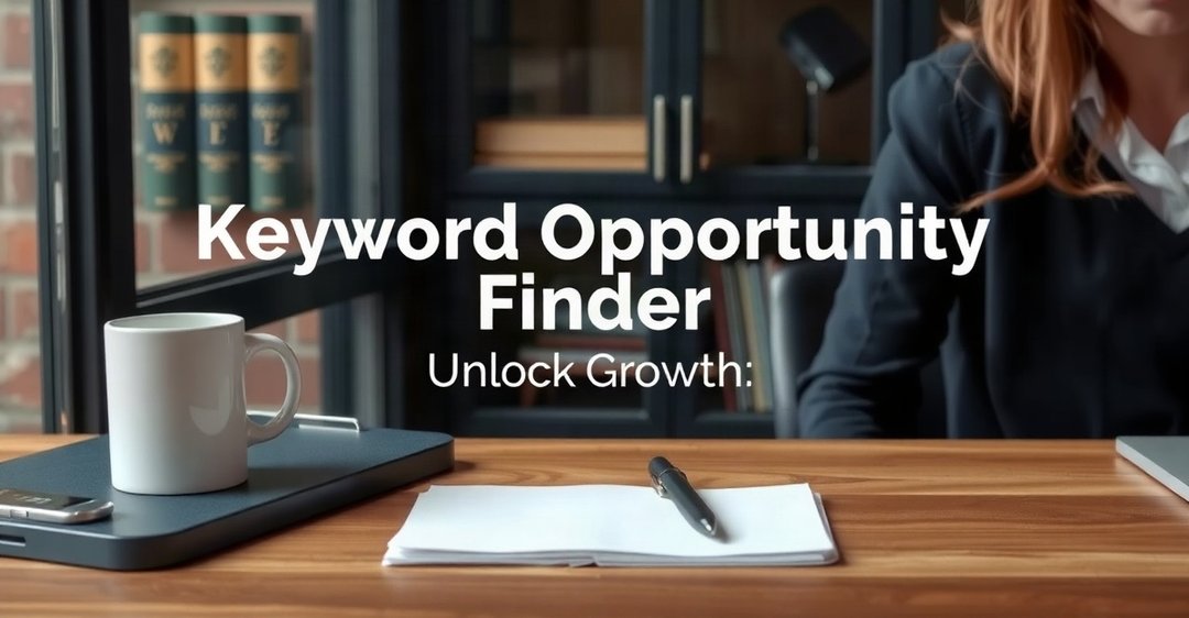 keyword opportunity finder